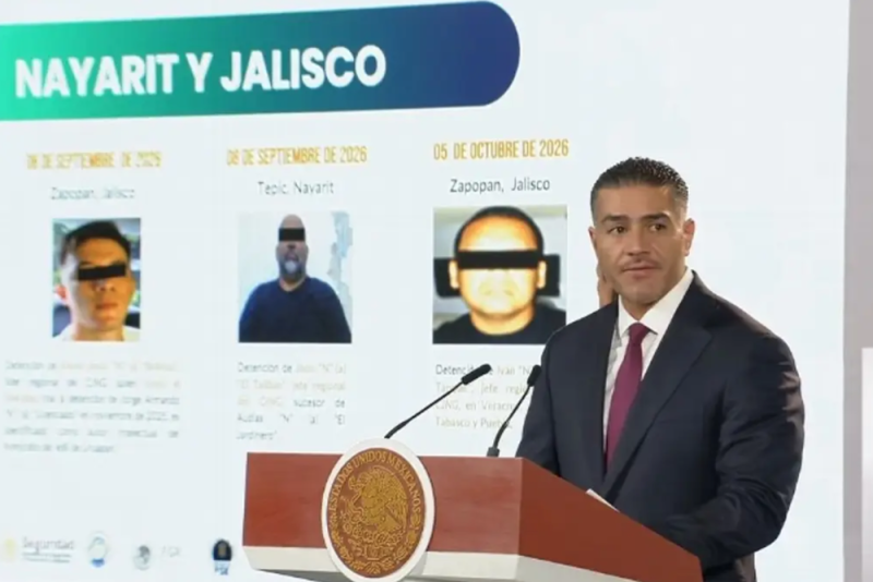 Harfuch revela detalles de detención de “El Tanque”; tenían meses buscándolo