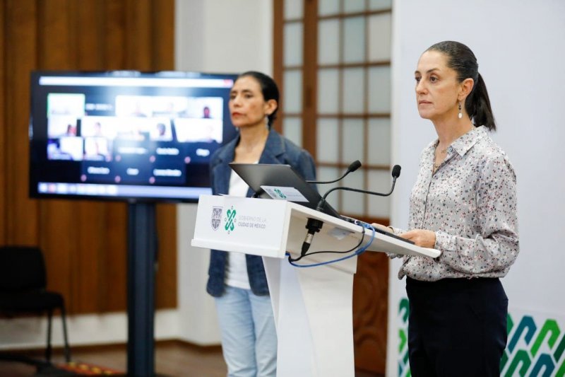 Presenta SHEINBAUM plataforma de DATOS ABIERTOS para temas sobre COVID-19
