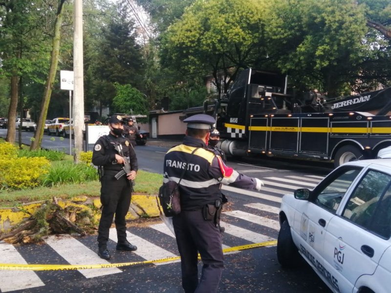 Deja dos niñas mujer que murió por BALA PERDIDA en atentado contra García Harfuch