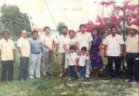 AMLO se reencuentra con niño que conoció hace 30 años cuando fue candidato a gobernador. 