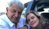 La familia se unió: Ya durmieron AMLO y Beatriz en Palacio Nacional. 