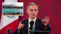 ¿Hay RIESGO de contagio de Covid-19 en las ALBERCAS? López-Gatell RESPONDE