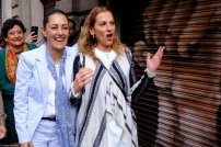 Claudia y Andrés por las nubes, ciudadanos los aprueban como Jefa de Gobierno y Presidente.