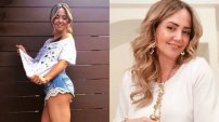 Andrea Legarreta presume figura en la alberca sin cirugías y al con casi 50 años de edad