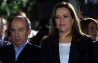 Felipe Calderón felicita fríamente a Margarita Zavala por su cumpleaños y las redes les tunden. 