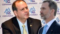 Presidente de la COPARMEX denuncia a AMLO frente al Rey de España 