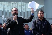 Abogado de policías federales en paro anuncia creación de partido político para enfrentar a AMLO