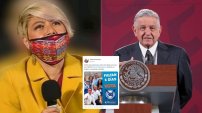 Descubren nexos calderonistas de reportera que atacó a AMLO por no usar cubrebocas