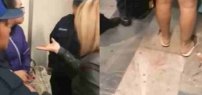 Mujer hace escándalo porque le “pisan la chancla” en el Metro y la bautizan como Lady Chancla. 