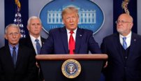 Trump plantea cerrar las fronteras de EU a México por Coronavirus. 