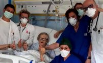 Abuelita de 95 años de cura por completo de coronavirus 