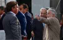 Slim y Azcárraga estuvieron presentes en el AMLOFest, en primera fila y aplaudiendo al presidente