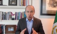Calderón: Me apena tener un presidente que se dedique a poner apodos como niño chiquito. 
