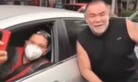 Captan nuevamente al actor Jesús Ochoa trabajando en cruceros de la CDMX (VIDEO)