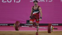 #OrgulloMexicano: Así ganó el oro Jonathan Muñoz en levantamiento de pesas.