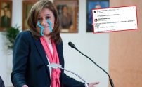 Margarita critica memorandum de AMLO para derogar Reforma Educativa; usuarios le dicen corrupta.