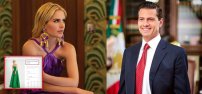 Esto cuesta el vestido Carolina Herrera con el que Tania Ruiz asistió a la boda en compañía de EPN