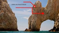 Legendario arco de Cabo San Lucas se encuentra en peligro, en cualquier momento podría colapsar.