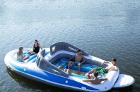 Los pobres ya podrán tener su propio yate, AMAZON pone a la venta el yate inflable