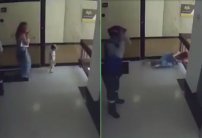 Mujer casi pierde a su hijo por atender el celular (VIDEO)