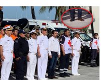 Aparece funcionario de Campeche en evento público con 