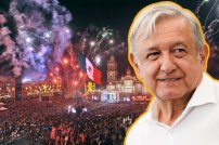 Grito de AMLO se transmitirá por cadena nacional y durará 45 minutos.
