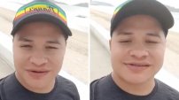 Golpean a vocalista de Banda Los Recoditos durante transmisión en vivo (VIDEO)