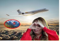 Esta es la vida llena de lujos y viajes por el mundo en avión privado de “La Gaviota”