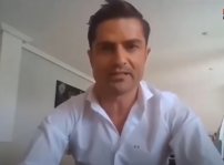 Ventanea INFEDELIDAD una joven al aparecer DESNUDA en transmisión EN VIVO de periodista