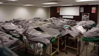 Hospital del IMSS en Tamaulipas adapta salón AUDIOVISUAL como MORGUE tras saturación 
