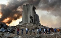 RECONOCE presidente libanés que: ´Un misil extranjero pudo ocasionar explosión en Beirut´
